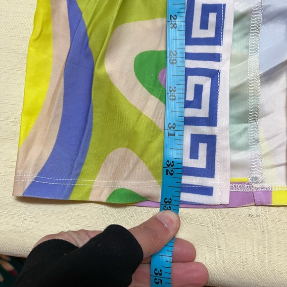 Akira S Evolve Front Slit Midi Skirt & Deep V Corset Top set - Picture 5 of 13